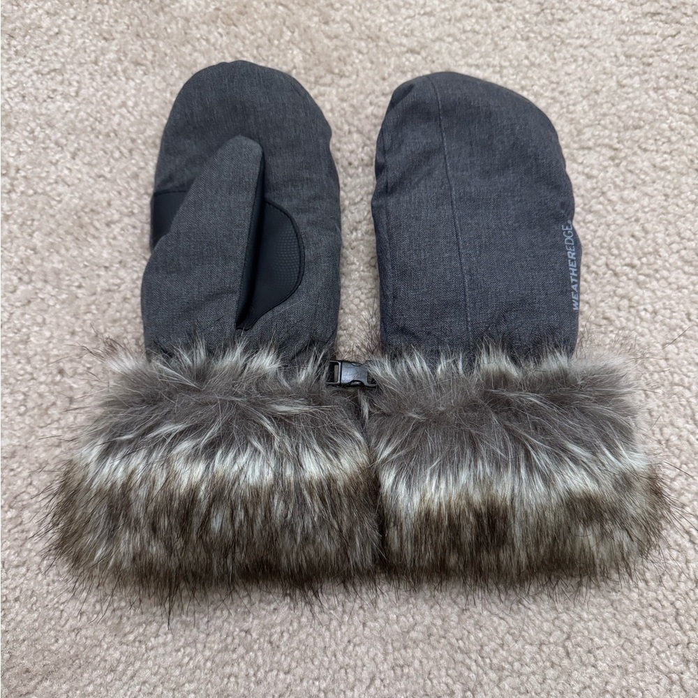 Eddie Bauer W Superior Touch Screen Down Mittens - S